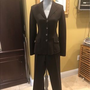 Celine Brown Pant Suit NWOT size 38
